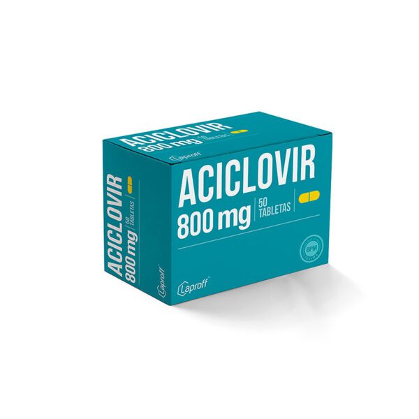 Aciclovir 800 Mg Sobre 10 Tabletas Lp