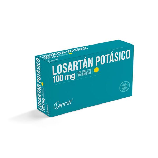 Losartán 100 Mg 300 Tabletas Lp - Imagen 2