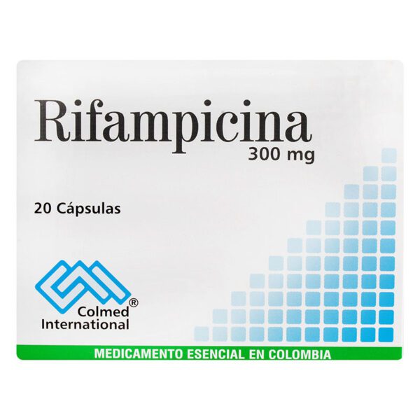 Rifampicina 300 Mg 20 Cápsulas Pc