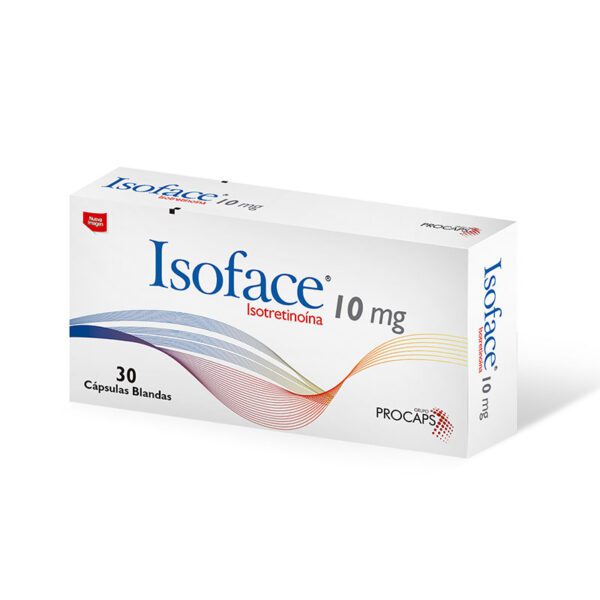 Isoface 10 Mg 30 Capsulas(A)(3%+)(Pae) - Imagen 2