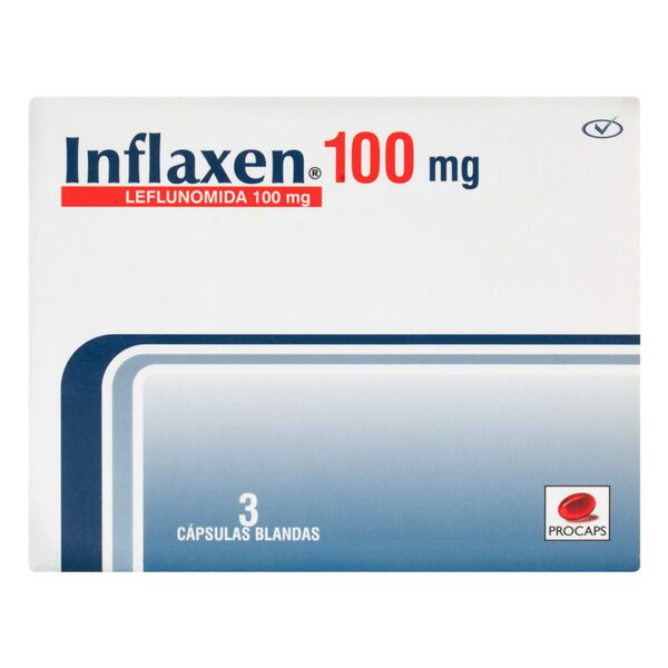 Inflaxen 100 Mg 3 Cápsulas (A)(P)79077 - Imagen 2