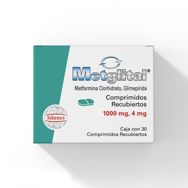 Metglital 4/1000 Mg 30 Tabletas (A) - Imagen 2