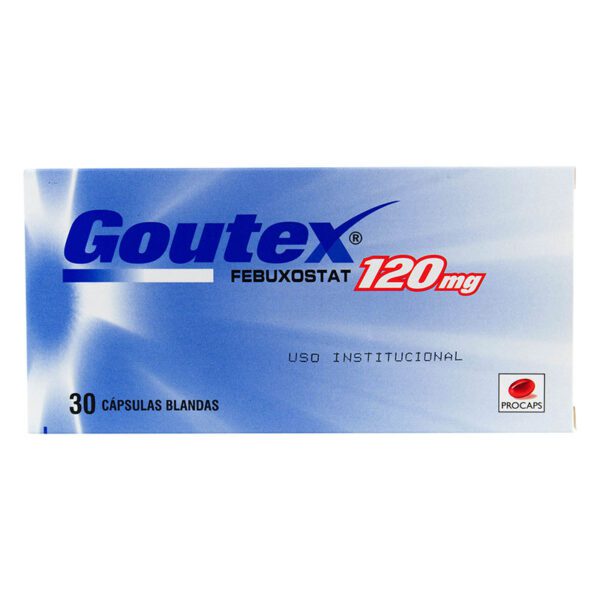 Goutex 120 Mg 30 Cápsulas Blandas (A) - Imagen 2