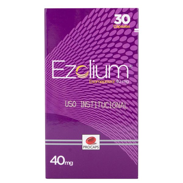 Ezolium 40 Mg 30 Tabletas (A)(3%+)(Pae)