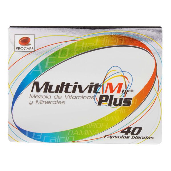 Multivit M Nf Plus 40 Cápsulas - Imagen 2