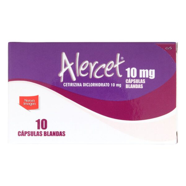 Alercet 10 Mg 10 Tabletas (3%+)