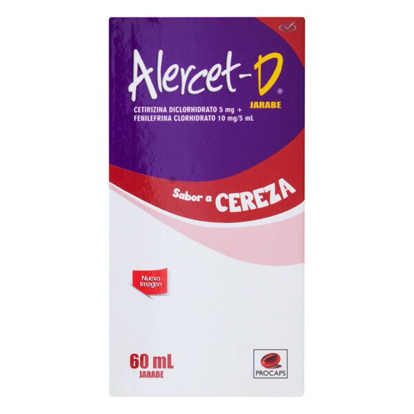 Alercet D Jarabe 60 Ml (3%+)