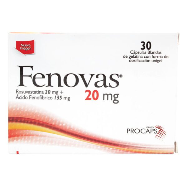 Fenovas 20 Mg 30 Cápsulas Blandas (E)