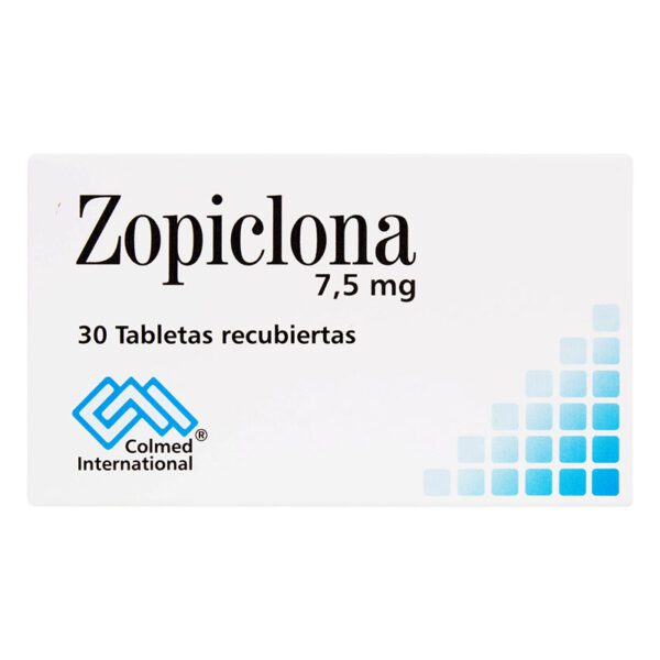 Zopiclona 7.5 Mg 30 Tabletas