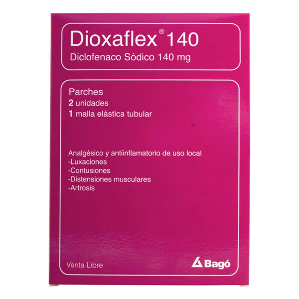 Dioxaflex Contact 140 Mg 2 Parches - Imagen 2