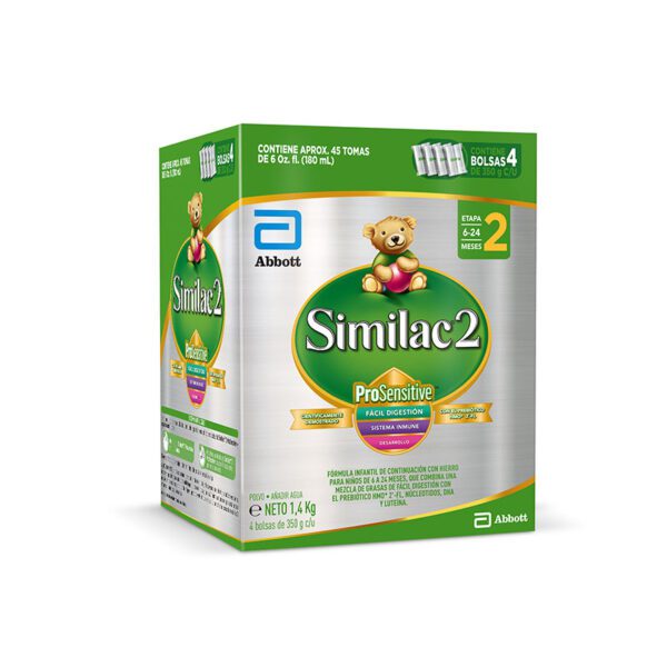 Similac 2 Prosensitive Caja 1400 Gr(Pae) - Imagen 2