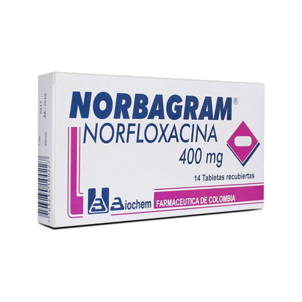 Norbagram 400 Mg 14 Tabletas