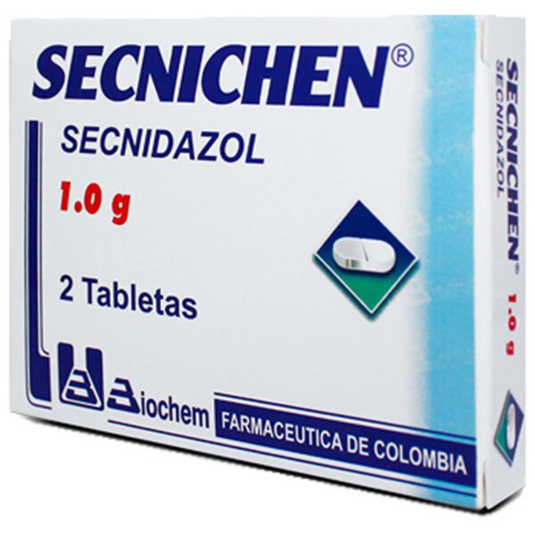 Secnichem 1.0 Gr 2 Tabletas - Imagen 2