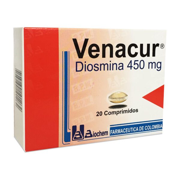 Venacur 20 Tabletas(3%+)