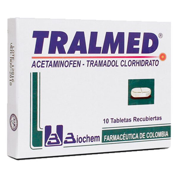 Tralmed 10 Tabletas