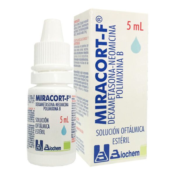 Miracort-F Solución Oftálmica 5 Ml