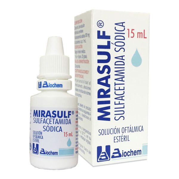 Mirasulf Solución Oftálmica 15 Ml