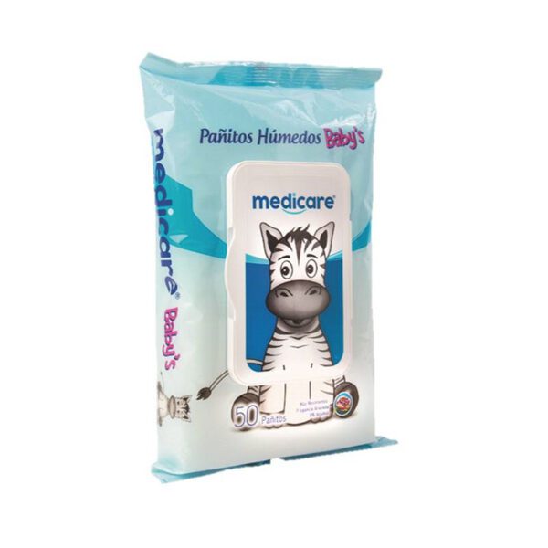 Panitos Humedos Medicare Babys 50 Uds - Imagen 2