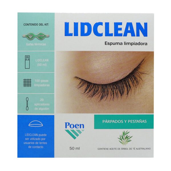 Kit Lidclean Espuma Limpiadora - Imagen 2