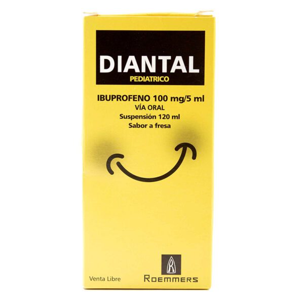 Diantal Suspensión Fresa 120 Ml - Imagen 2