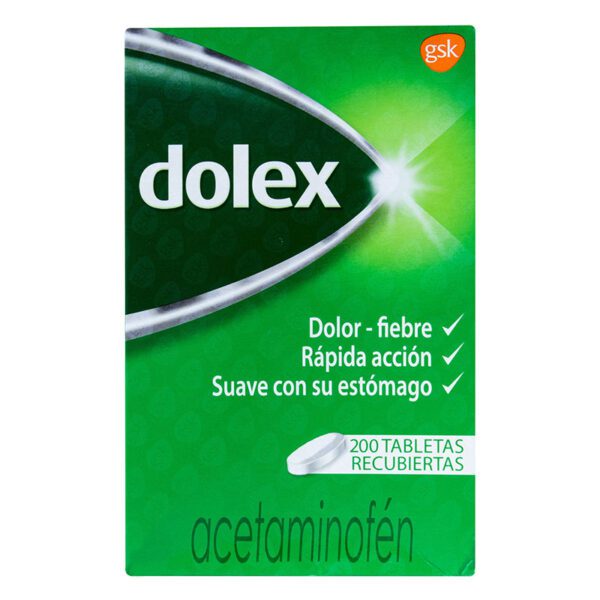 Dolex 500 Mg Sobre 10 Tabletas