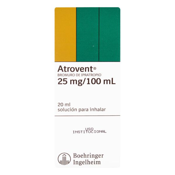 Atrovent 0.025% 20 Ml Sol Inhalador - Imagen 2