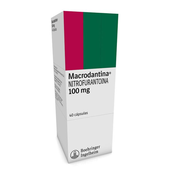 Macrodantina 100 Mg 40 Cápsulas  (3%+)(Pae)