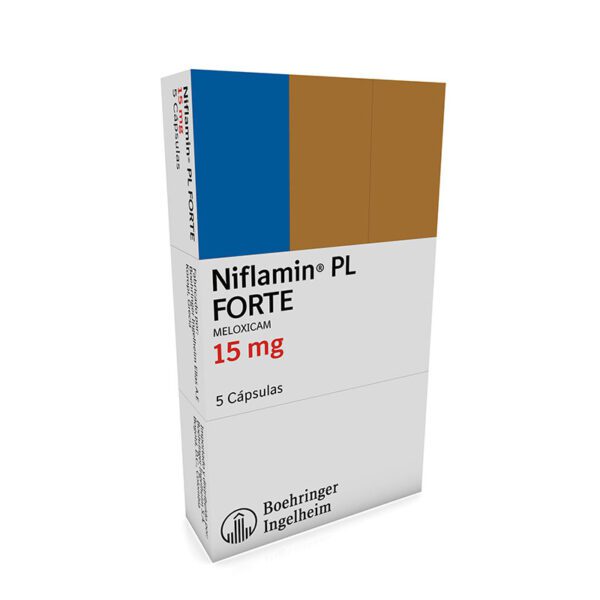 Niflamin Pl Forte 15 Mg 5 Cápsulas