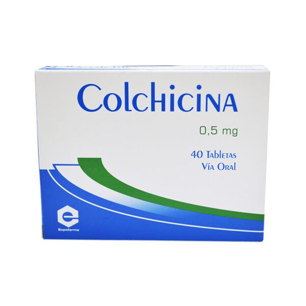 Colchicina 0.5 Mg 40 Tabletas Ex - Imagen 2