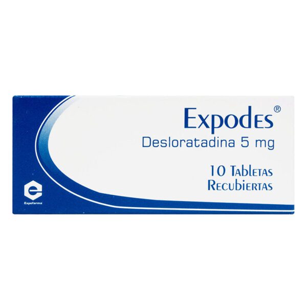 Desloratadina 5 Mg 10 Tabletas Recubiertas