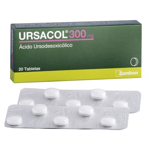 Ursacol 300 Mg 20 Tabletas