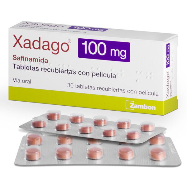 Xadago 100 Mg 30 Comprimidos