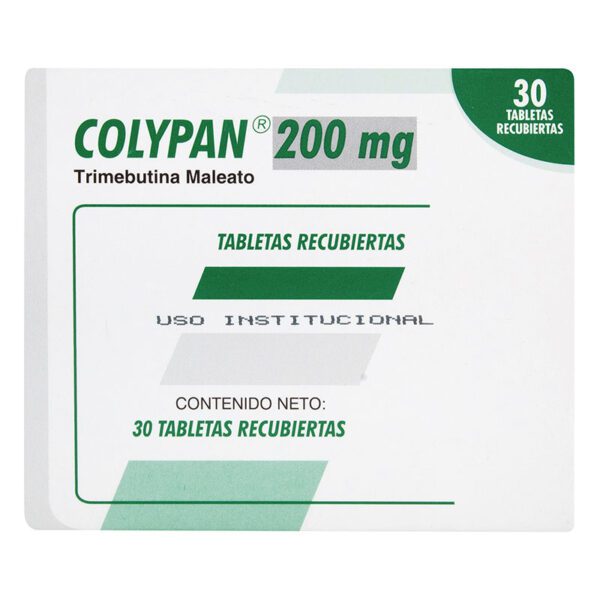 Colypan 200 Mg 30 Tabletas (3%+)(Pae)