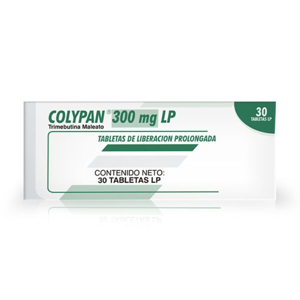 Colypan 300 Mg 30 Tabletas (3%+)(A)(Pae)