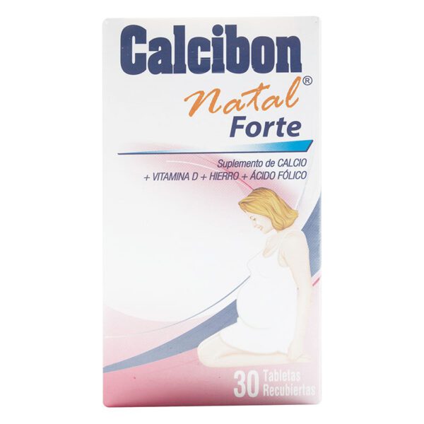 Calcibon Natal Forte 30 Tabletas (3%+) (Pae) - Imagen 2