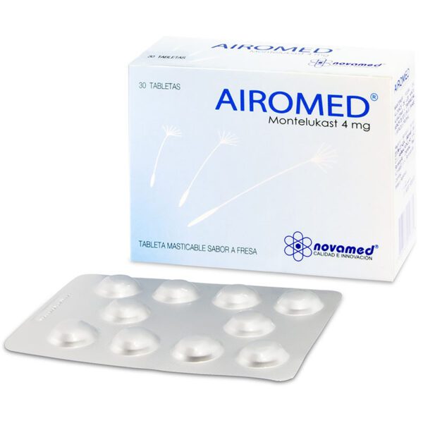 Airomed 4 Mg 30 Tabletas(M)25149