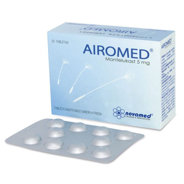 Airomed Masticable 5 Mg 30 Tabletas (M)31437 - Imagen 2