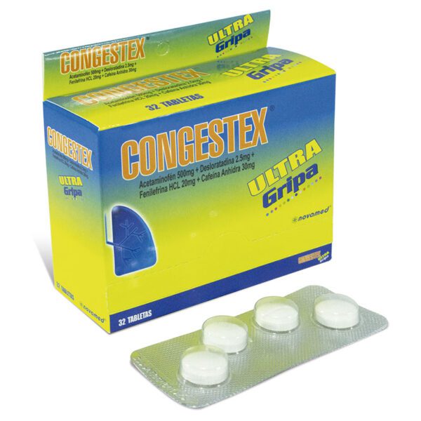 Congestex Ultra Gripa 32 Tbs - Imagen 2