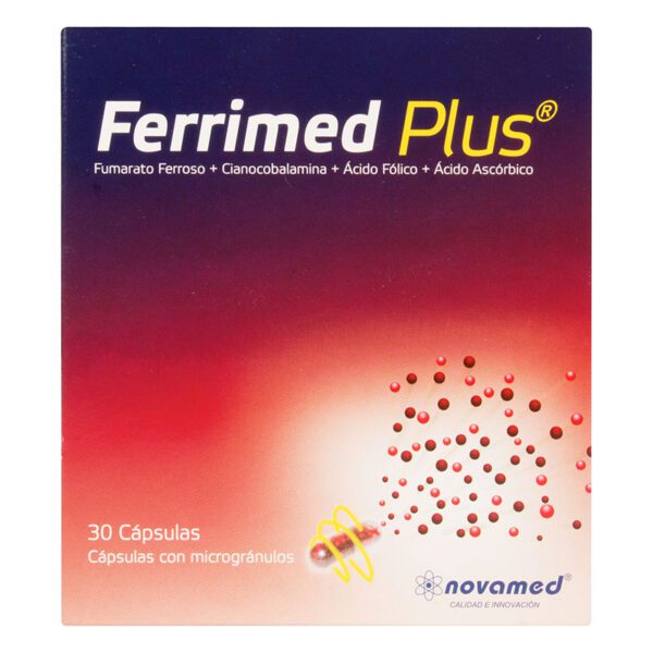 Ferrimed Plus 30 Cápsulas(3%+) - Imagen 2