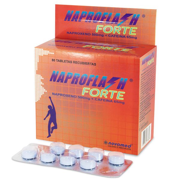 Naproflash Forte 500 Mg 80 Tbs - Imagen 2