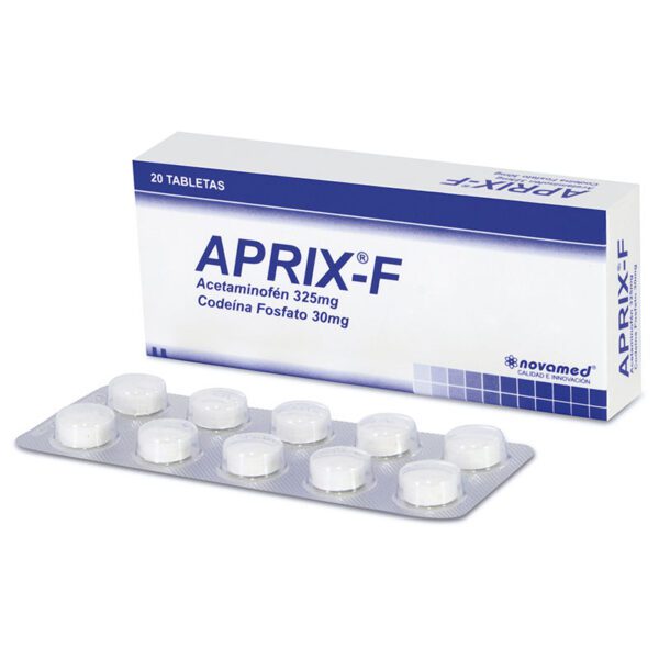 Aprix F 325 Mg 20 Tabletas - Imagen 2