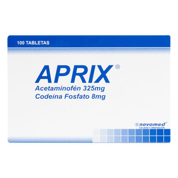 Aprix 325 Mg 100 Tabletas (A) - Imagen 2