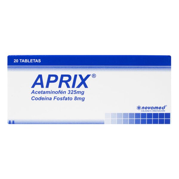 Aprix 325 Mg 20 Tabletas