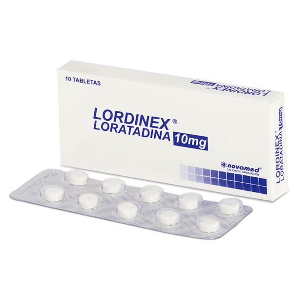 Lordinex 10 Mg Tabletas