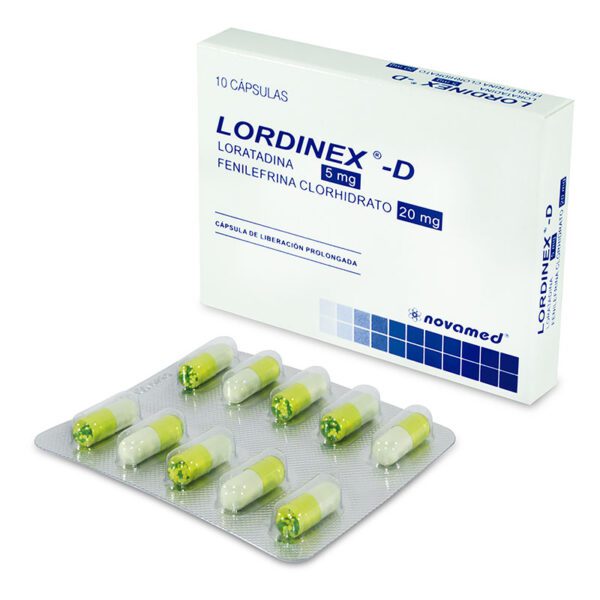 Lordinex D 10 Cápsulas - Imagen 2