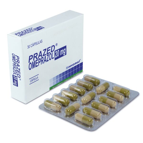 Prazed 20 Mg 30 Cápsulas