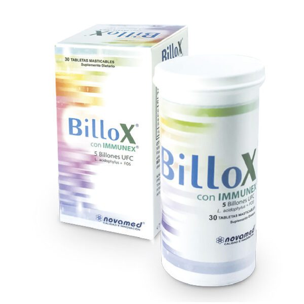 Billox 30 Tabletas Masticables