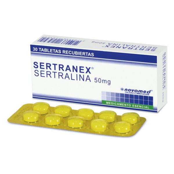 Sertranex 50 Mg 30 Tabletas (A)(Pae)