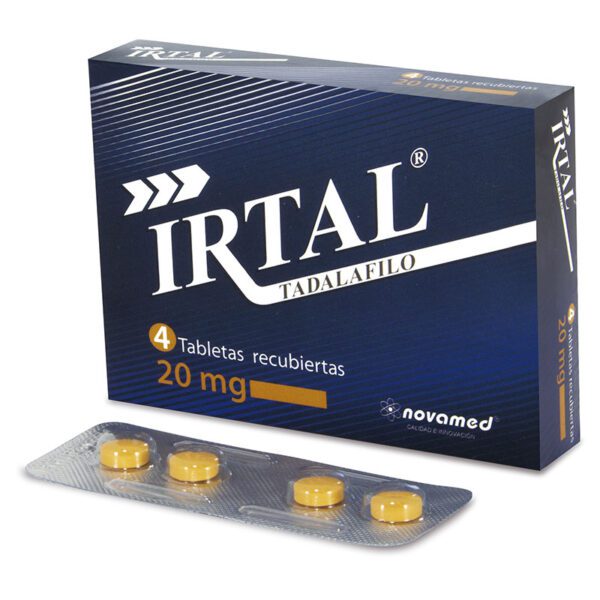 Irtal 20 Mg 4 Tabletas