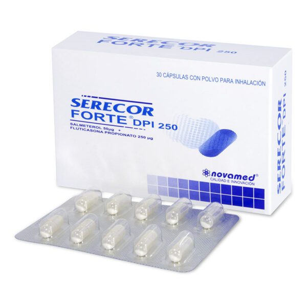 Serecor Forte Dpi 250/50Mg 30 Cápsulas